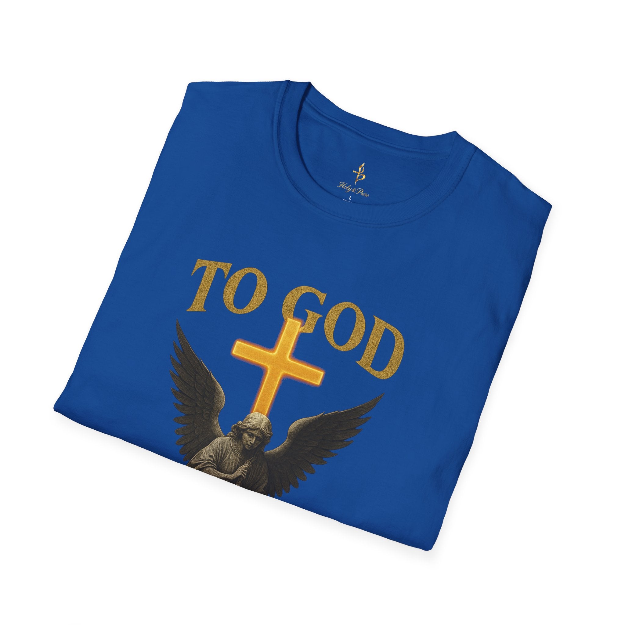 Faith-Inspired T-Shirt - 'To God Alone Be the Glory'