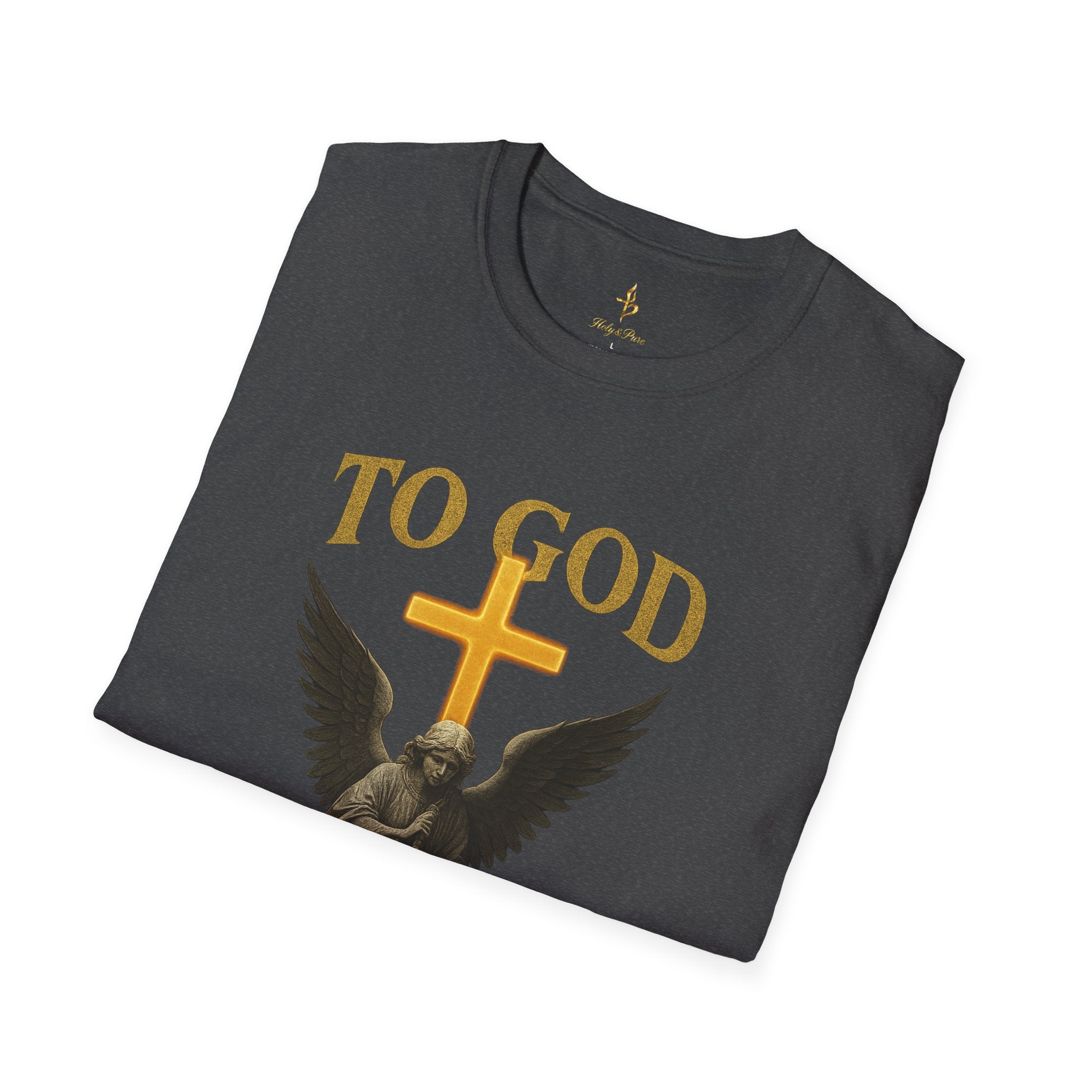 Faith-Inspired T-Shirt - 'To God Alone Be the Glory'