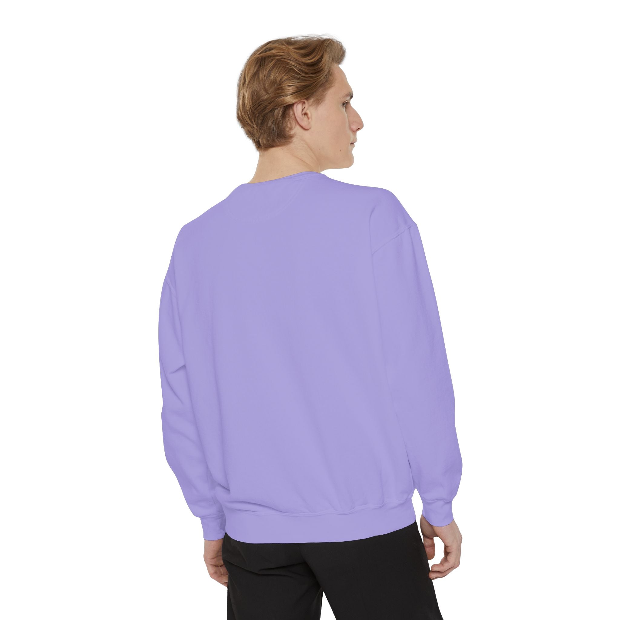 Victory in Jesus Unisex Garment-Dyed Sweatshirt