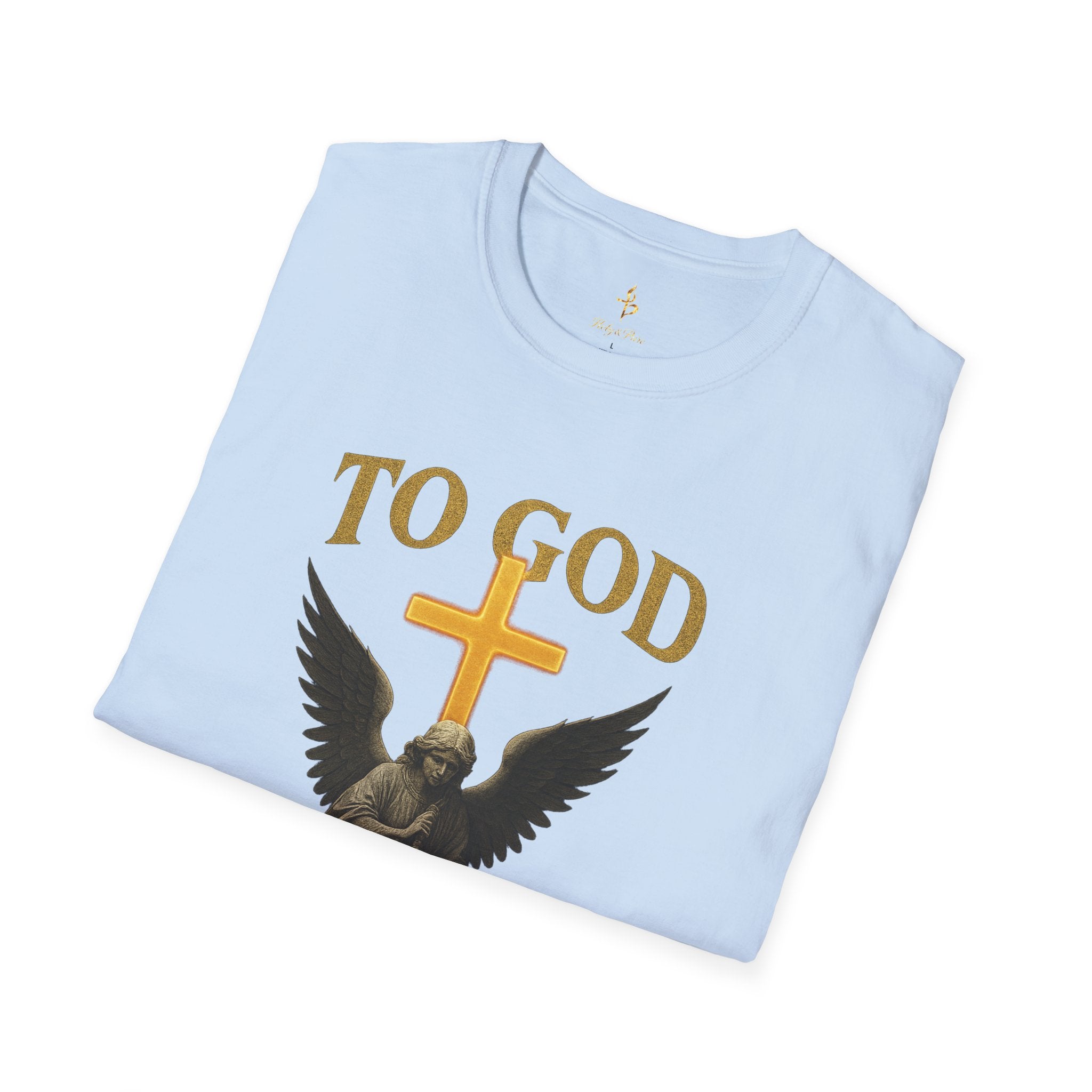 Faith-Inspired T-Shirt - 'To God Alone Be the Glory'