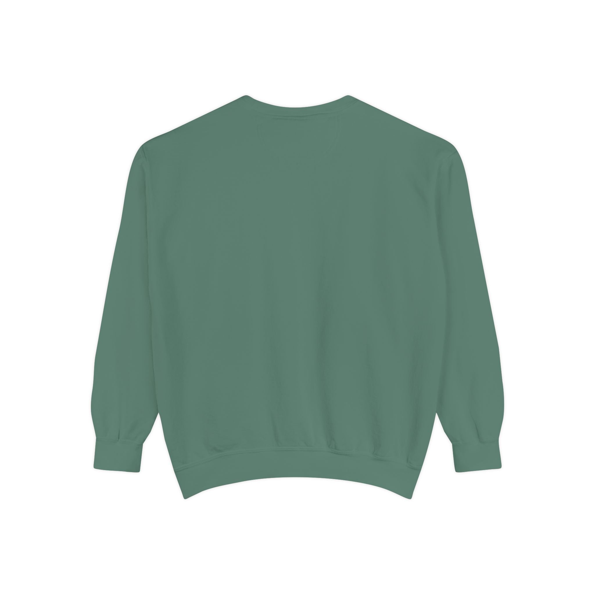 Victory in Jesus Unisex Garment-Dyed Sweatshirt