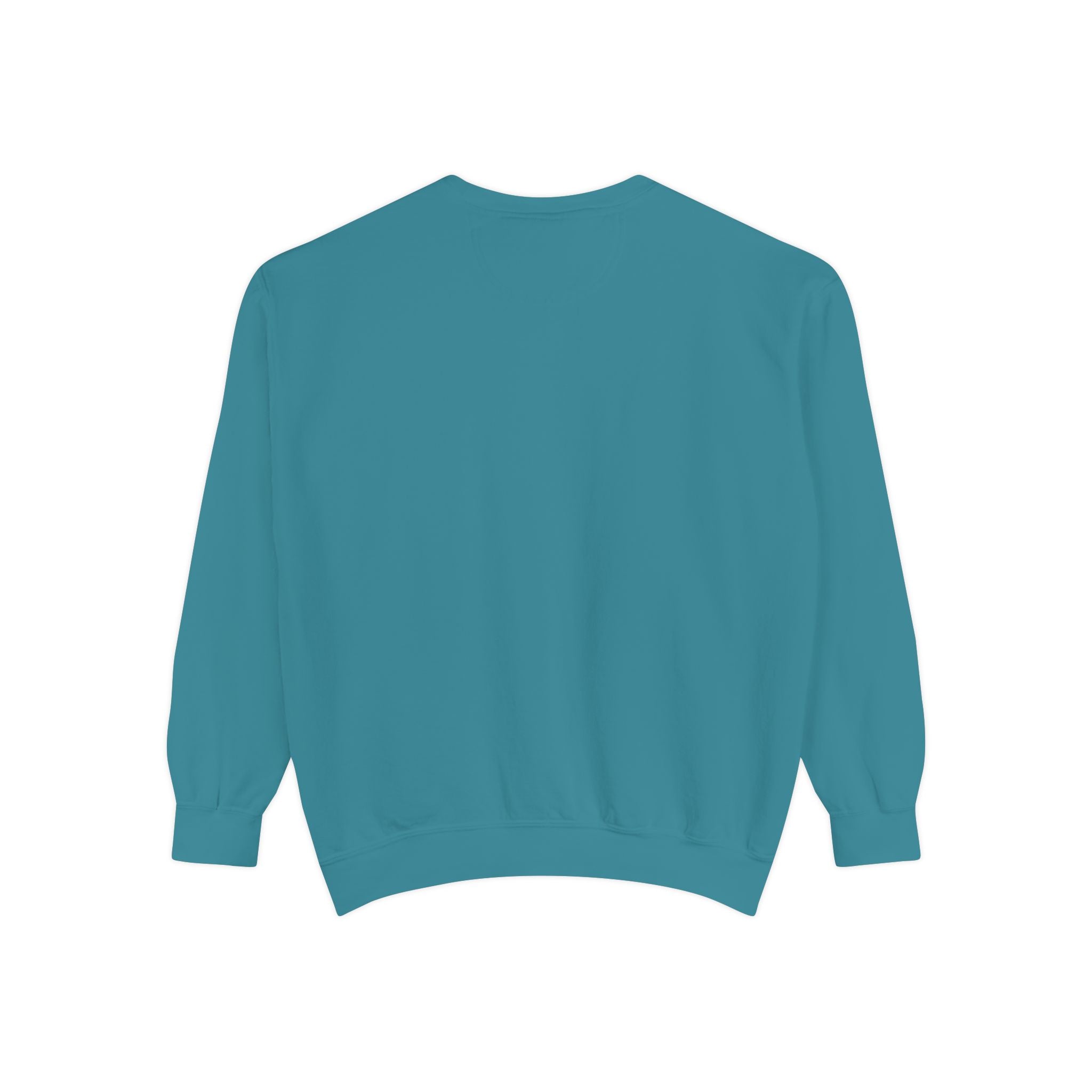 Victory in Jesus Unisex Garment-Dyed Sweatshirt