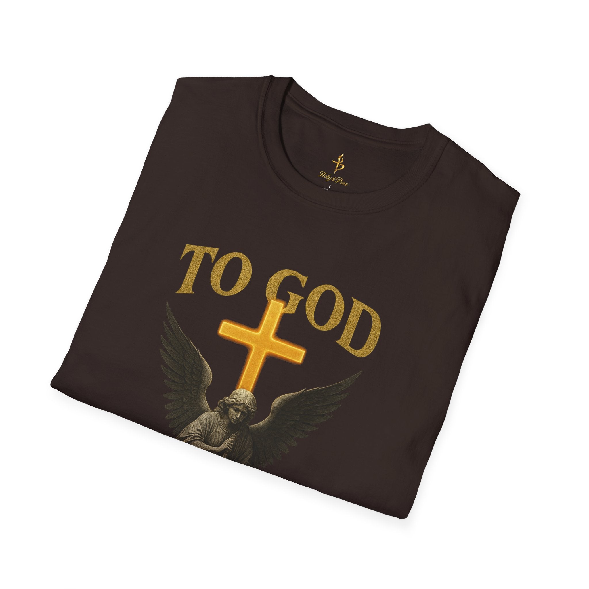Faith-Inspired T-Shirt - 'To God Alone Be the Glory'