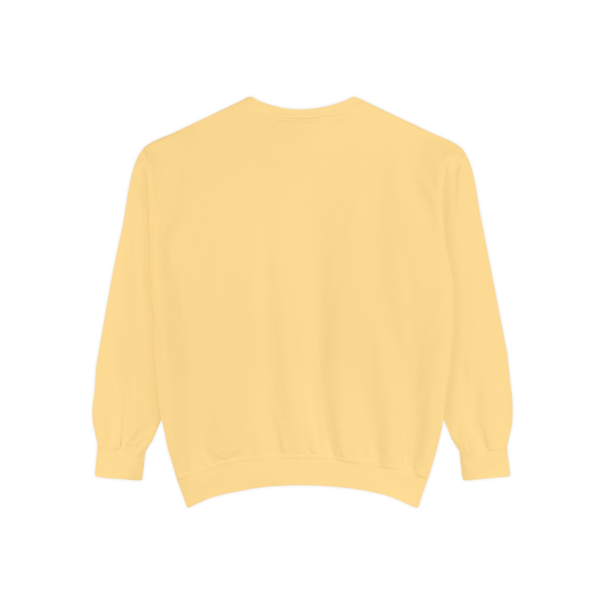 Victory in Jesus Unisex Garment-Dyed Sweatshirt