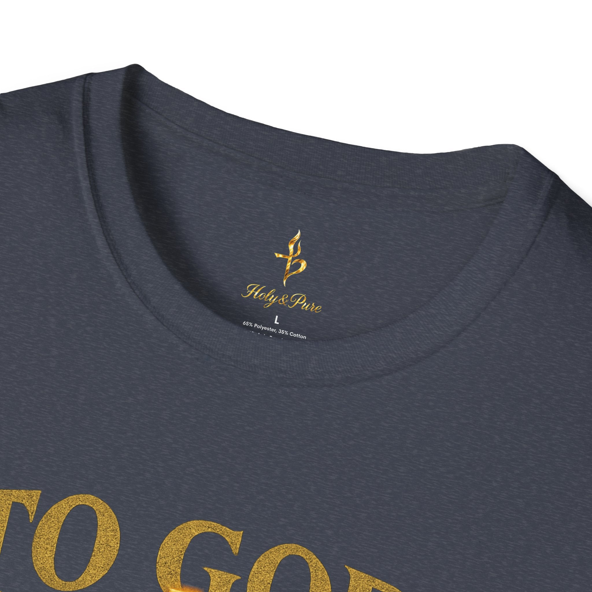 Faith-Inspired T-Shirt - 'To God Alone Be the Glory'