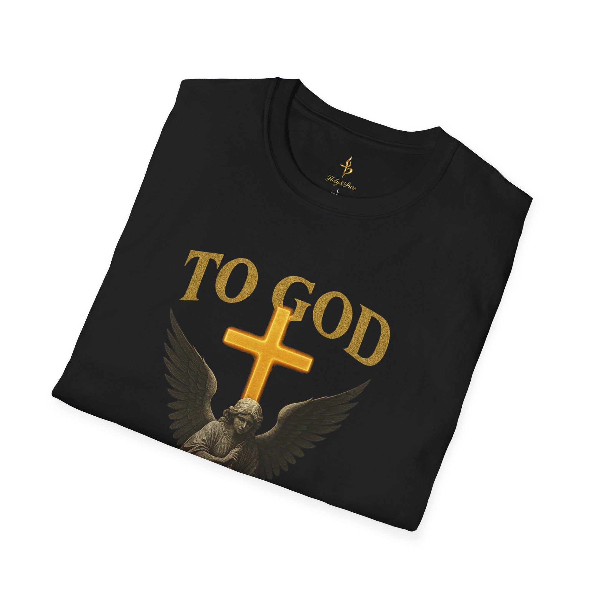 Faith-Inspired T-Shirt - 'To God Alone Be the Glory'