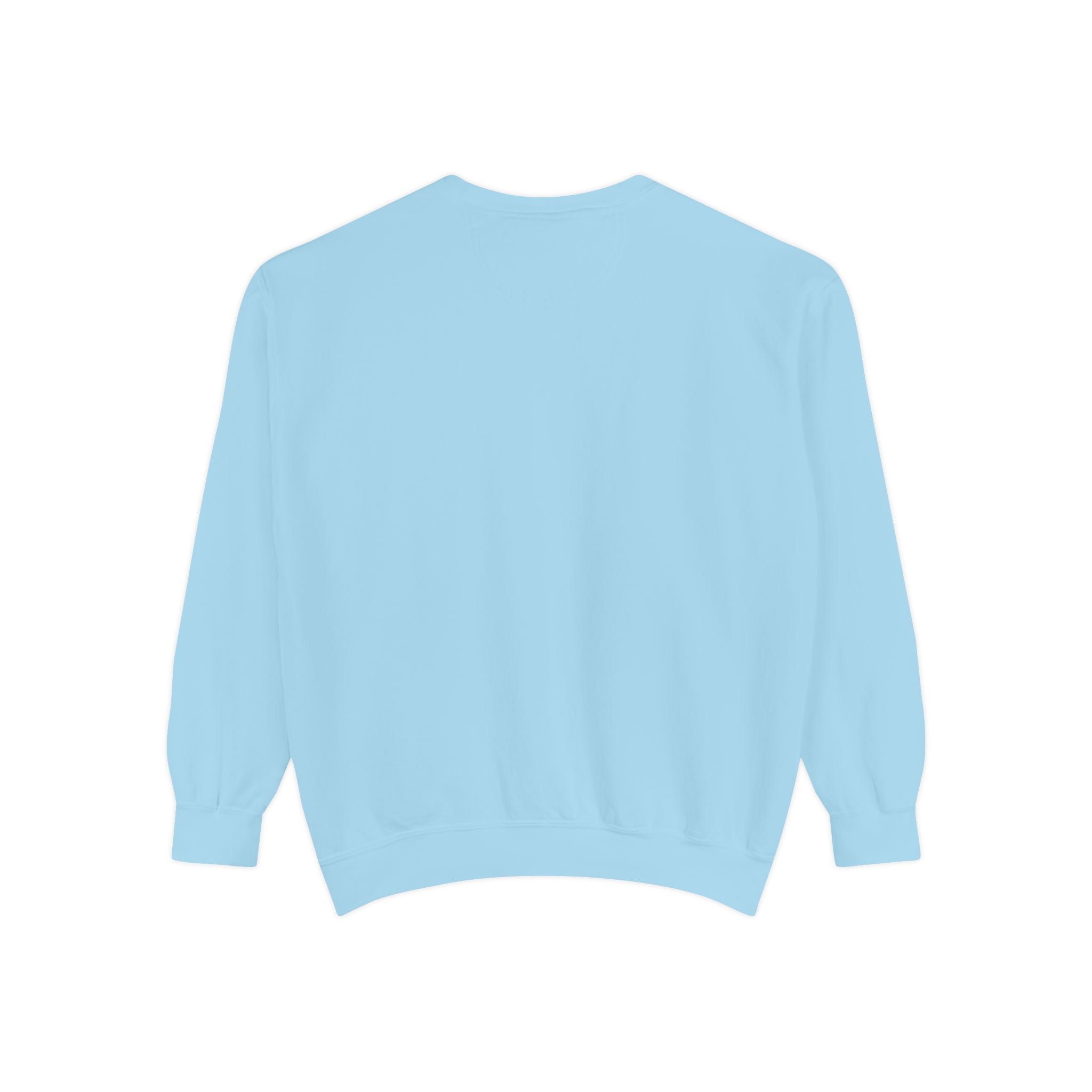 Victory in Jesus Unisex Garment-Dyed Sweatshirt