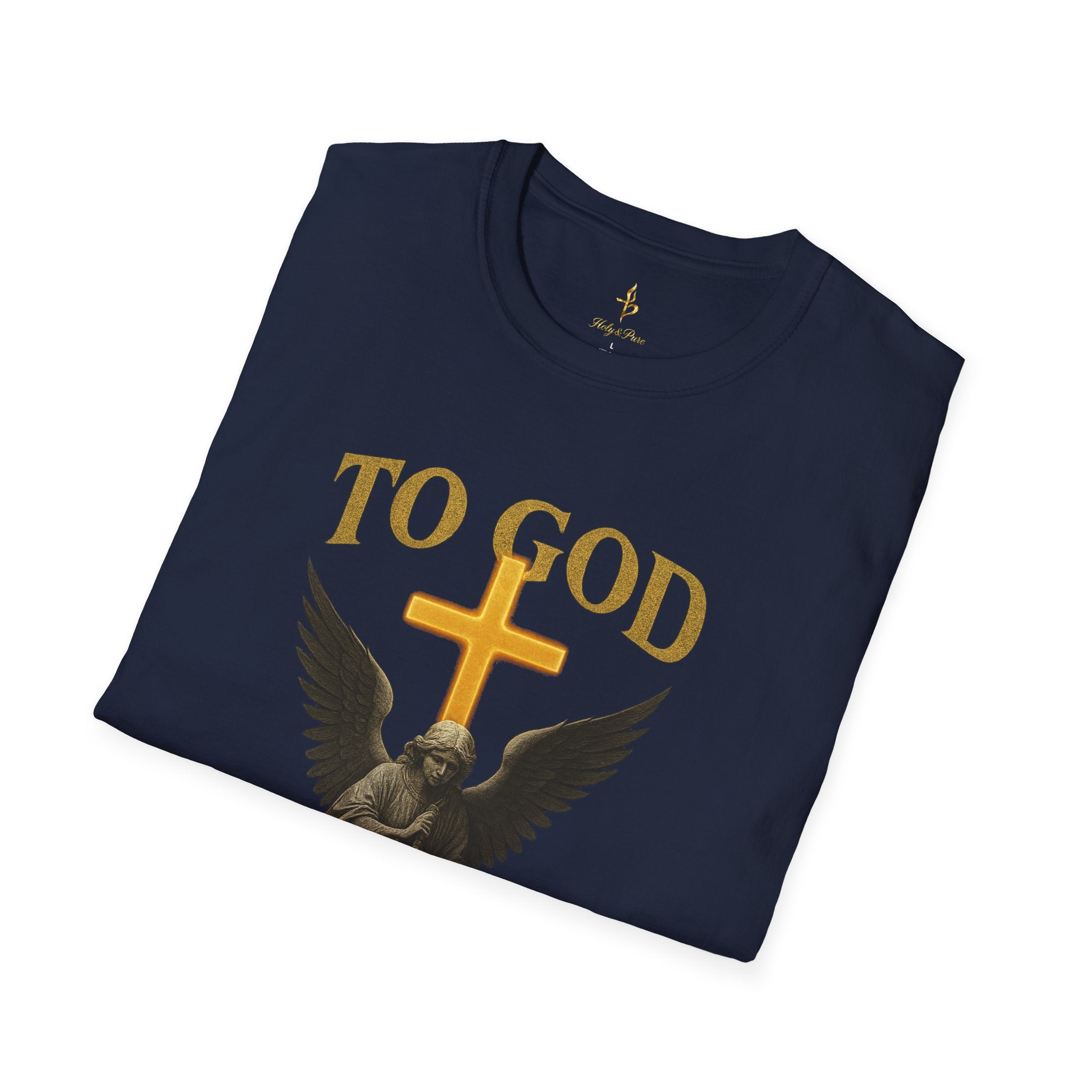 Faith-Inspired T-Shirt - 'To God Alone Be the Glory'