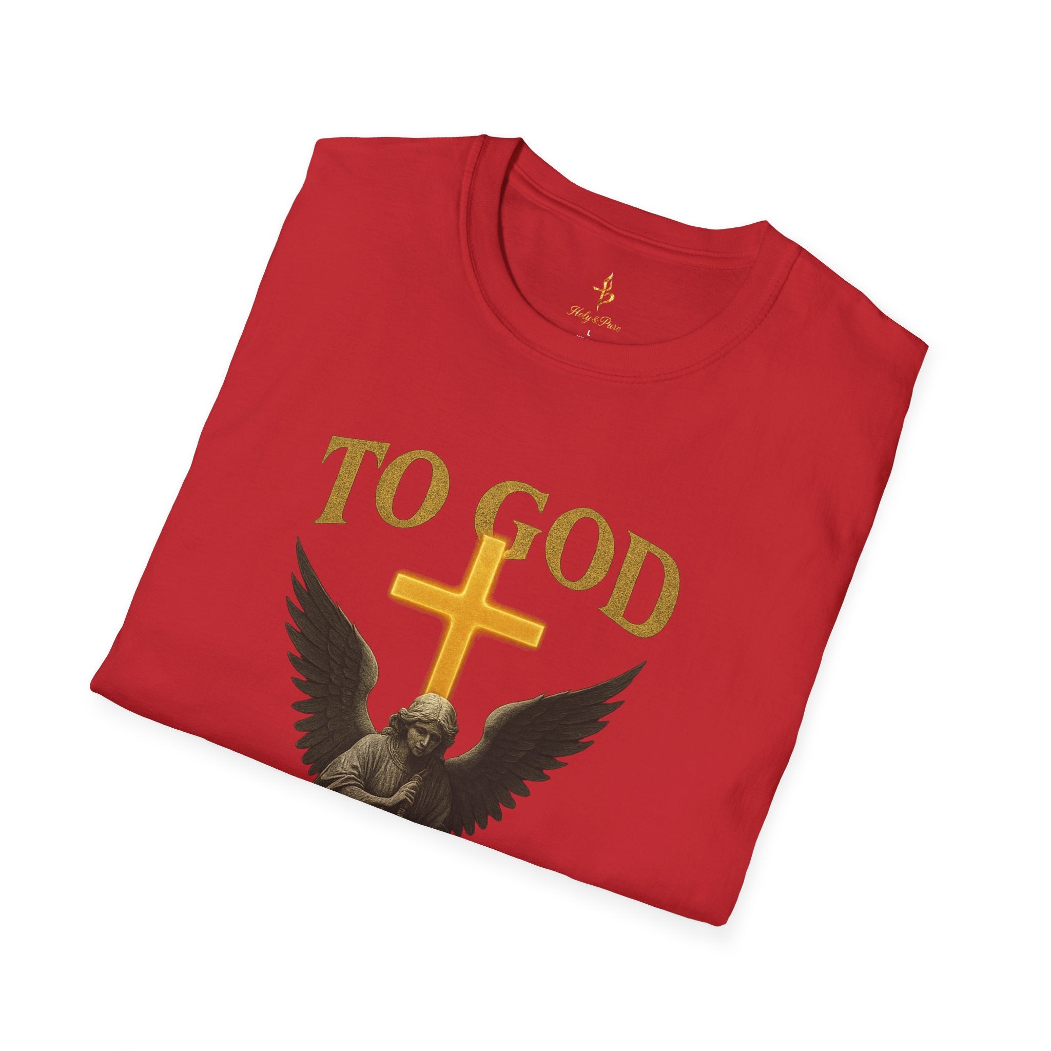 Faith-Inspired T-Shirt - 'To God Alone Be the Glory'