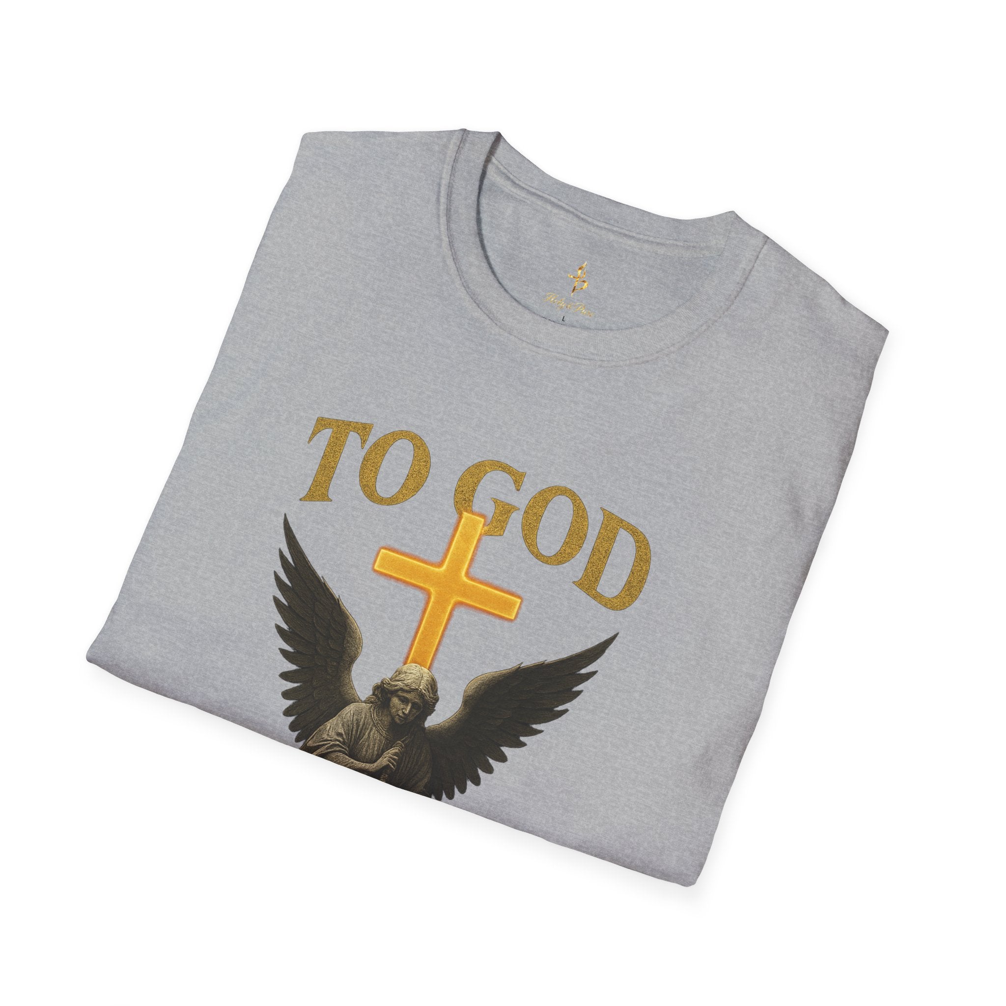 Faith-Inspired T-Shirt - 'To God Alone Be the Glory'