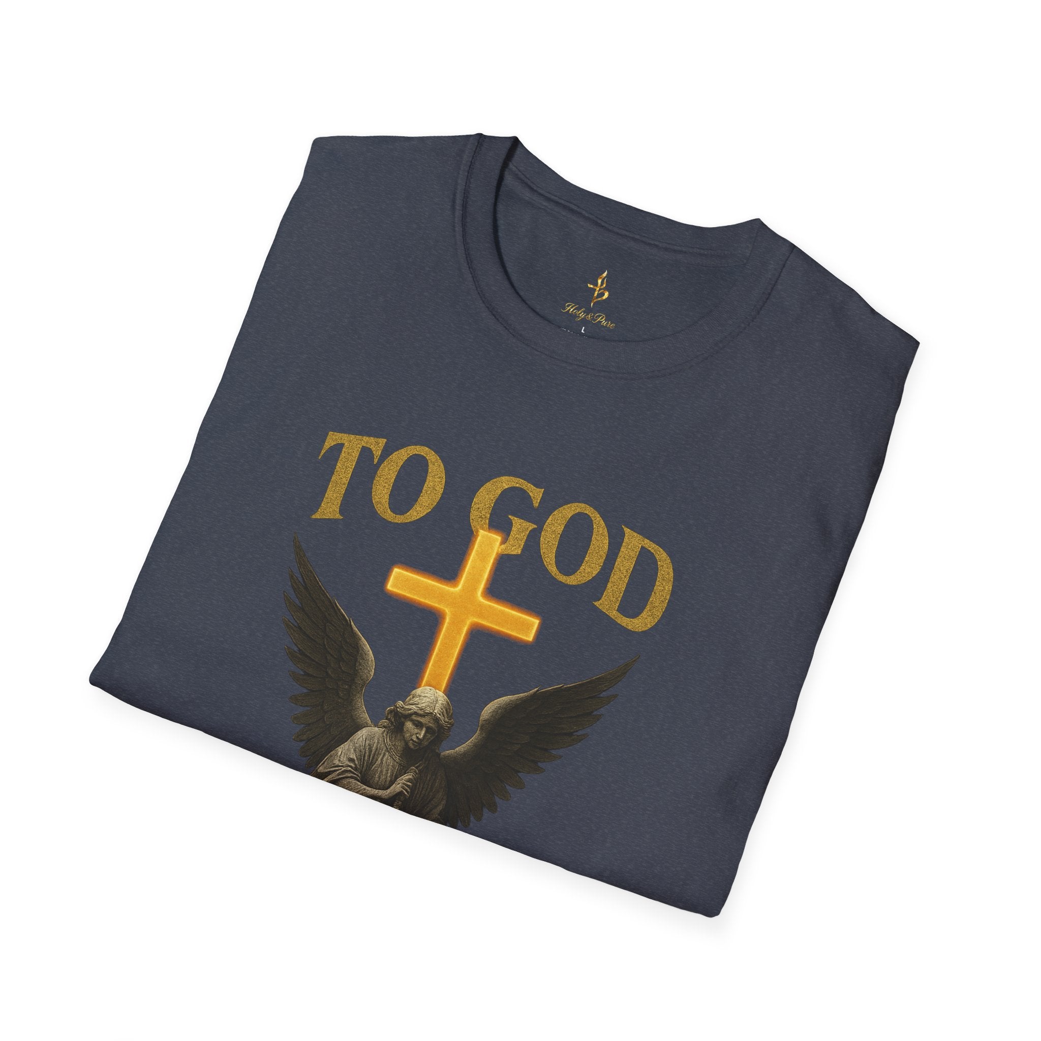 Faith-Inspired T-Shirt - 'To God Alone Be the Glory'