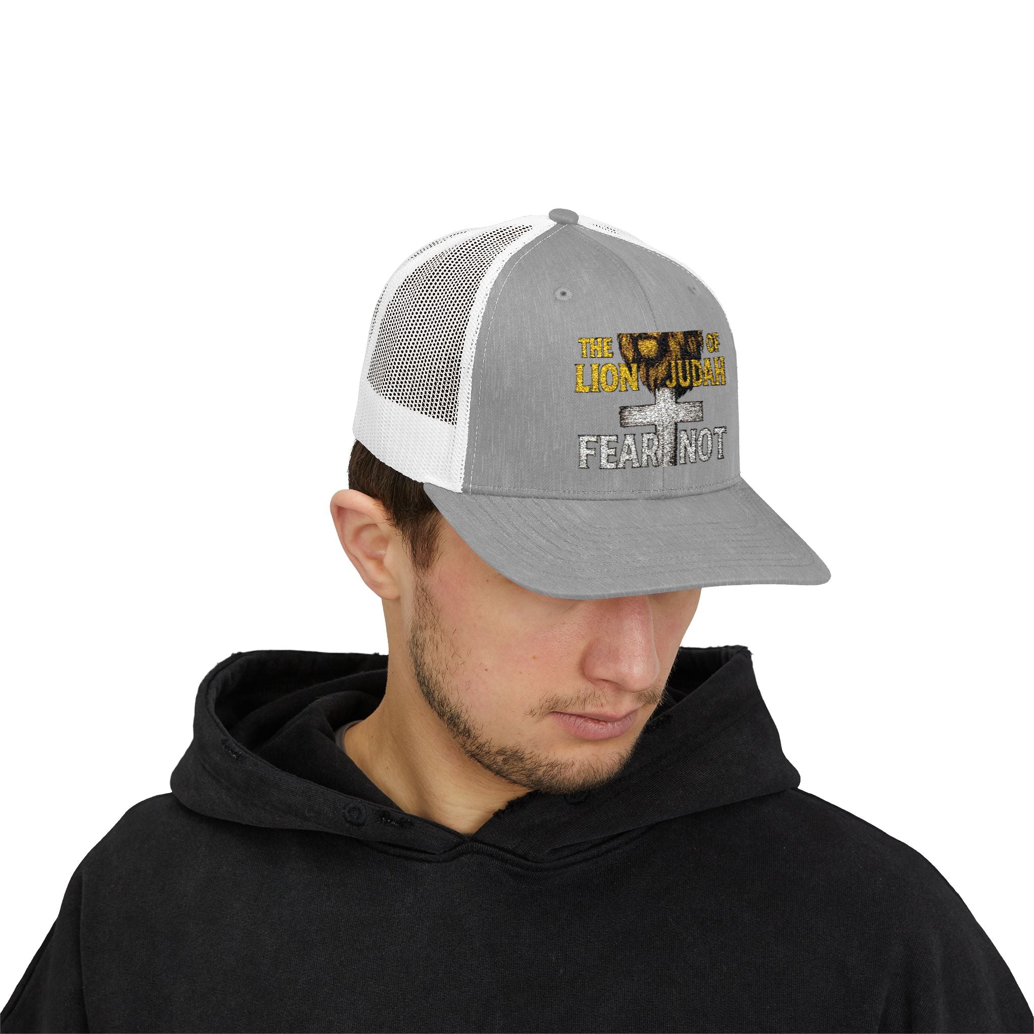 Snapback Trucker Cap - Christian Faith Hat | Holy & Pure