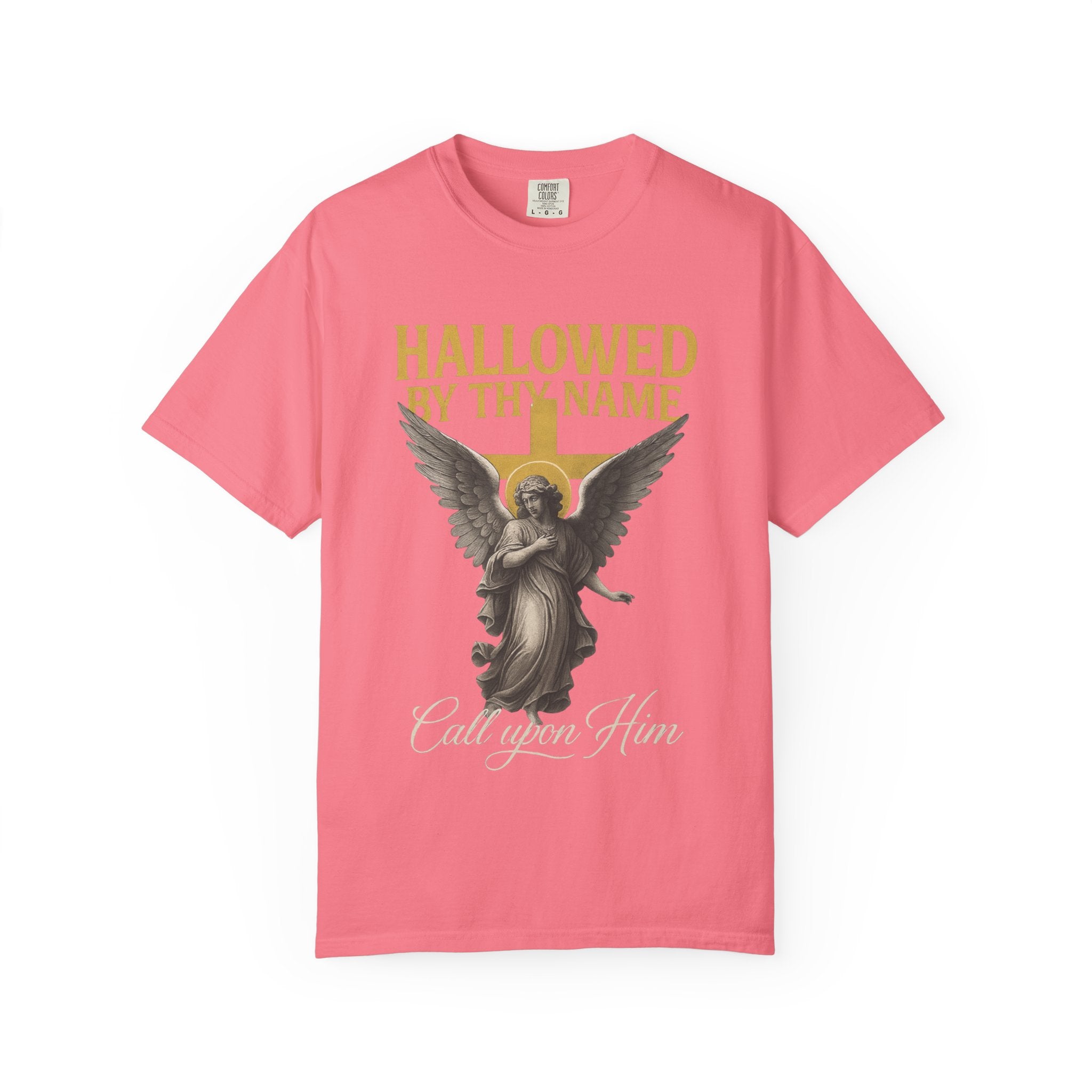 Hallowed by Thy Name Christian Garment-Dyed T-shirt