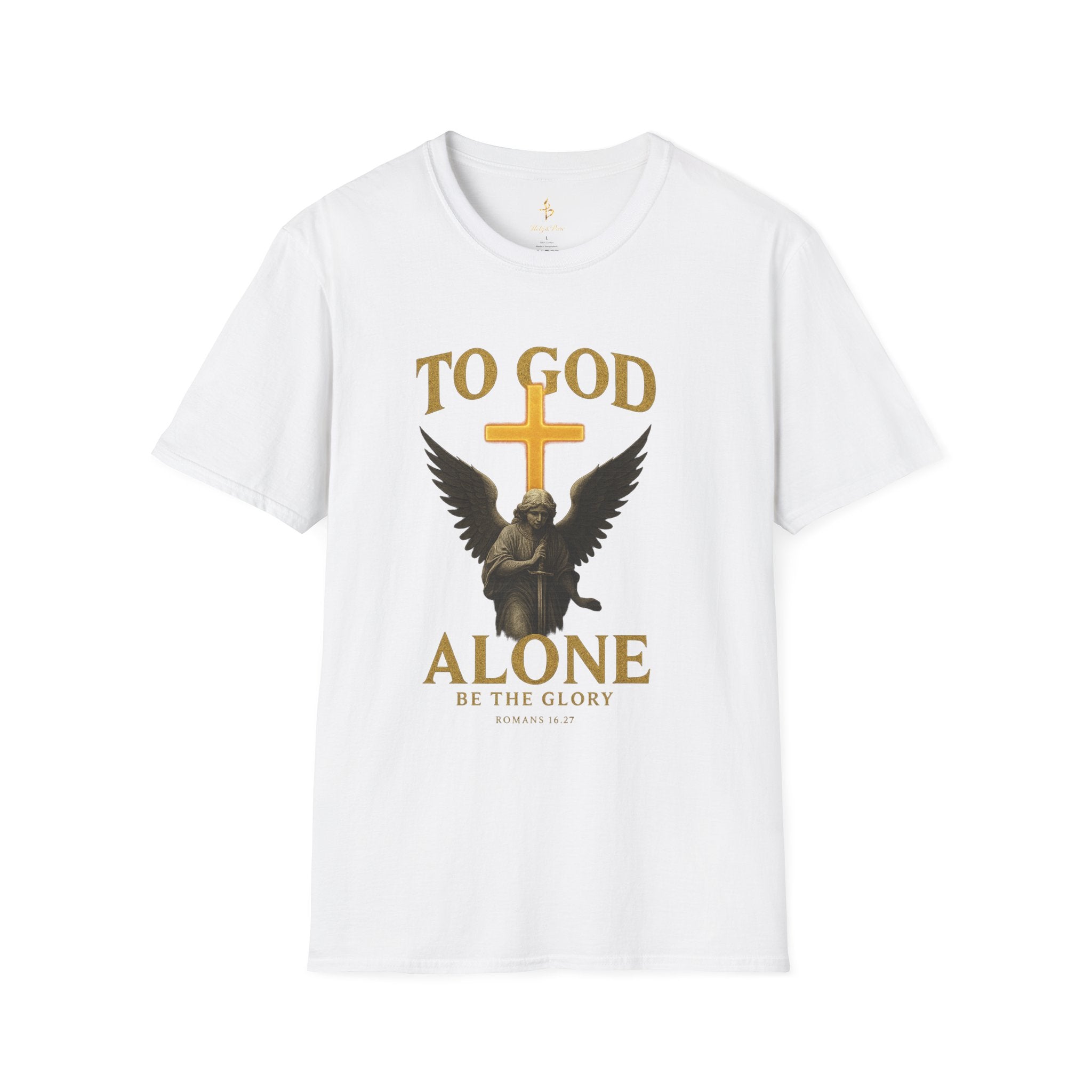 Faith-Inspired T-Shirt - 'To God Alone Be the Glory'