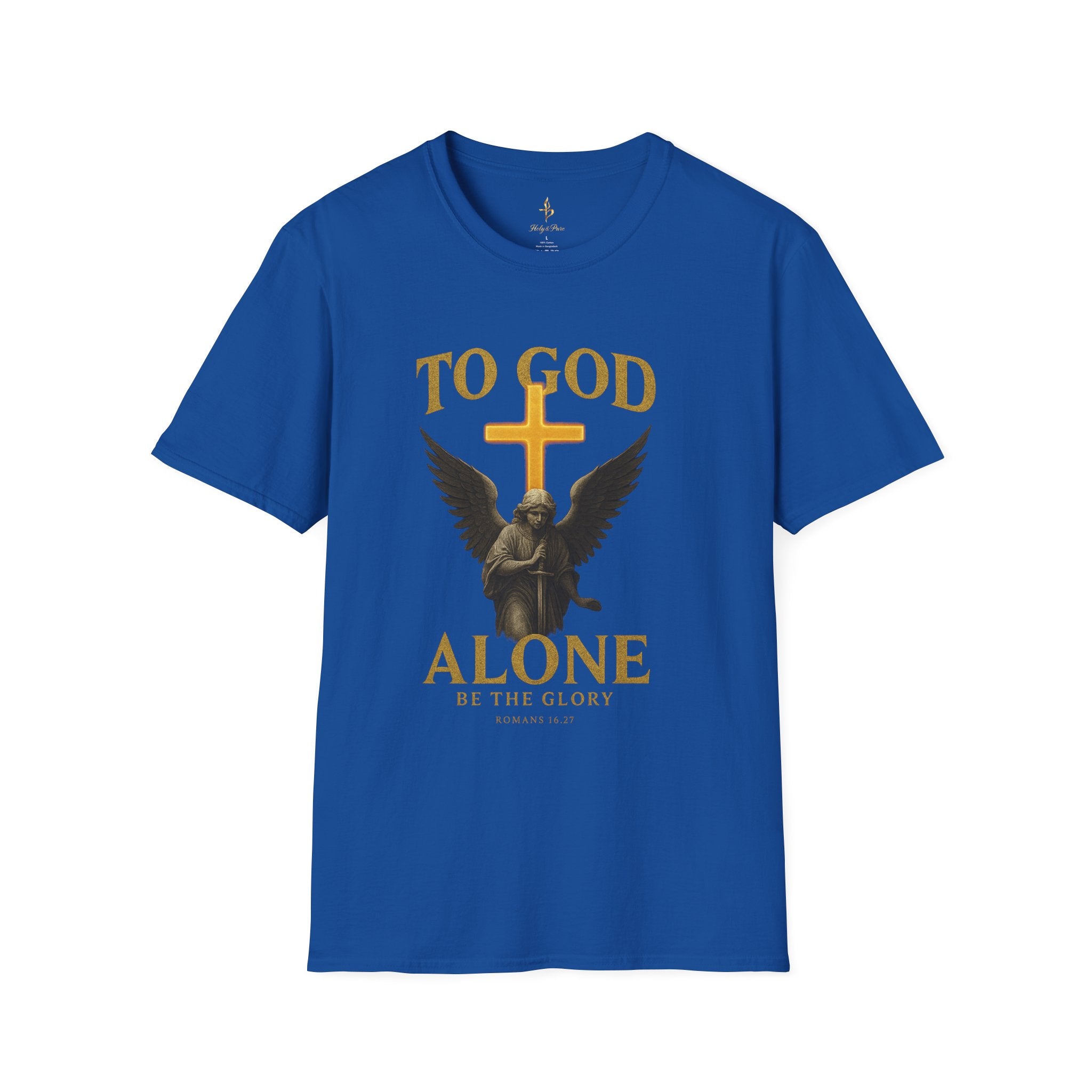 Faith-Inspired T-Shirt - 'To God Alone Be the Glory'