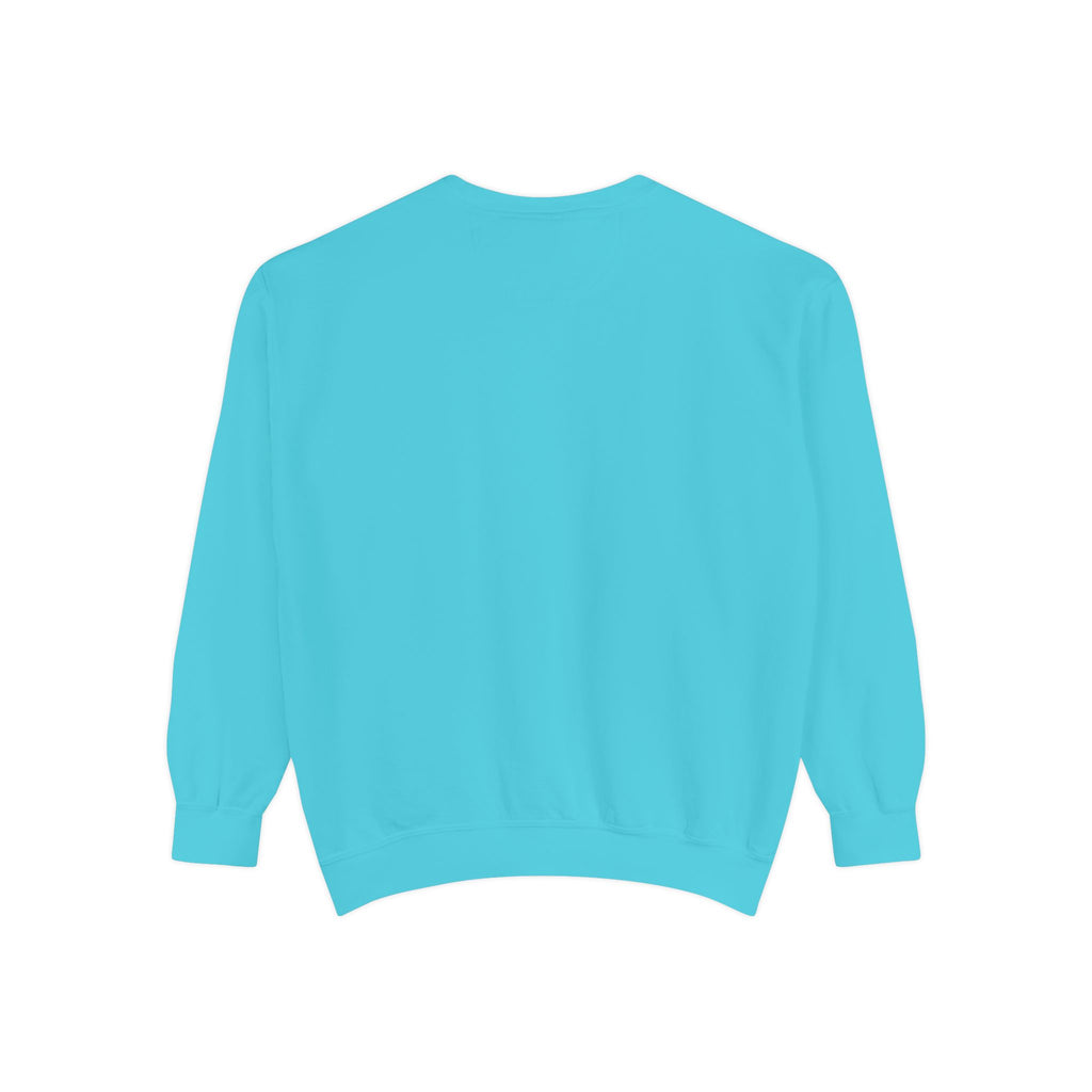 Victory in Jesus Unisex Garment-Dyed Sweatshirt