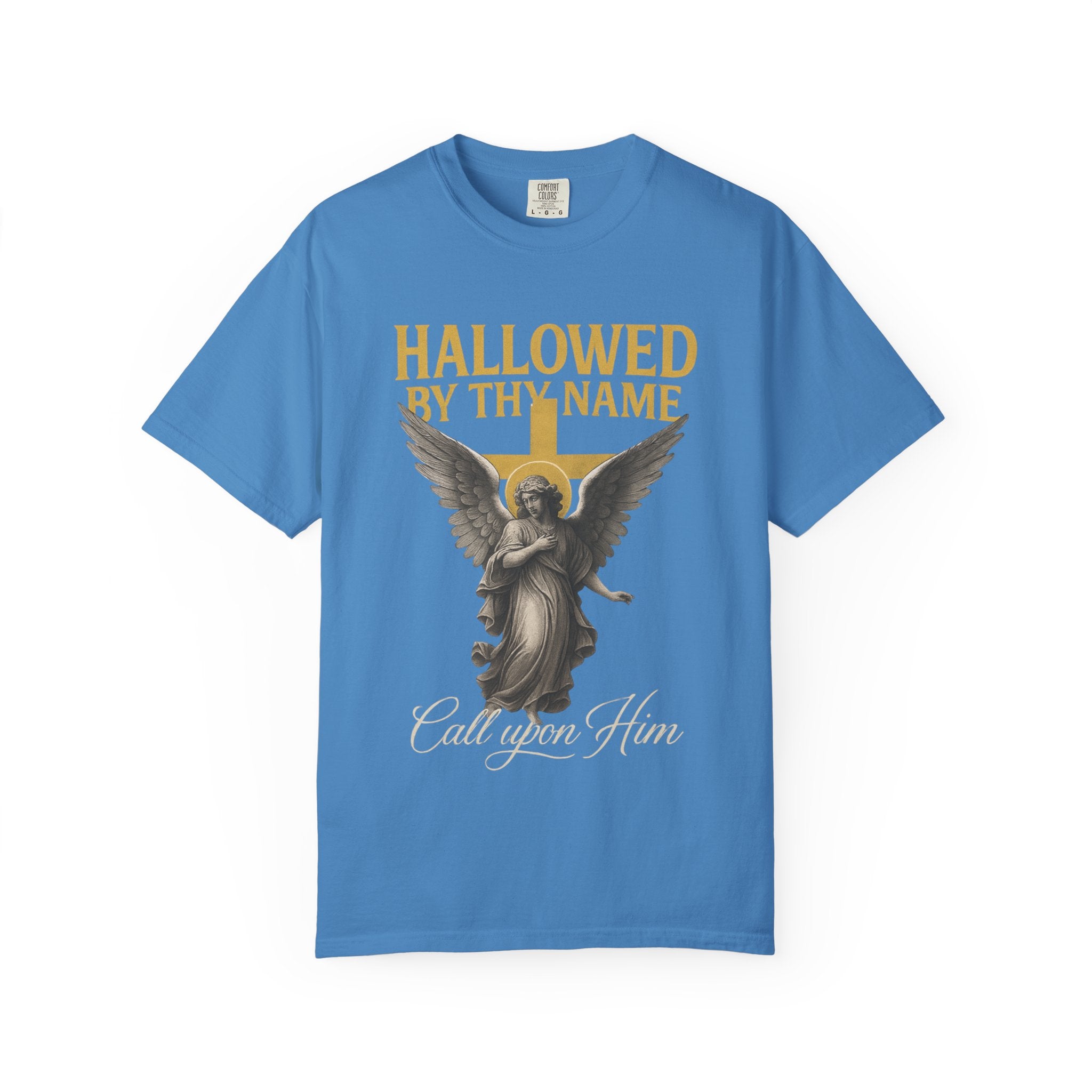 Hallowed by Thy Name Christian Garment-Dyed T-shirt