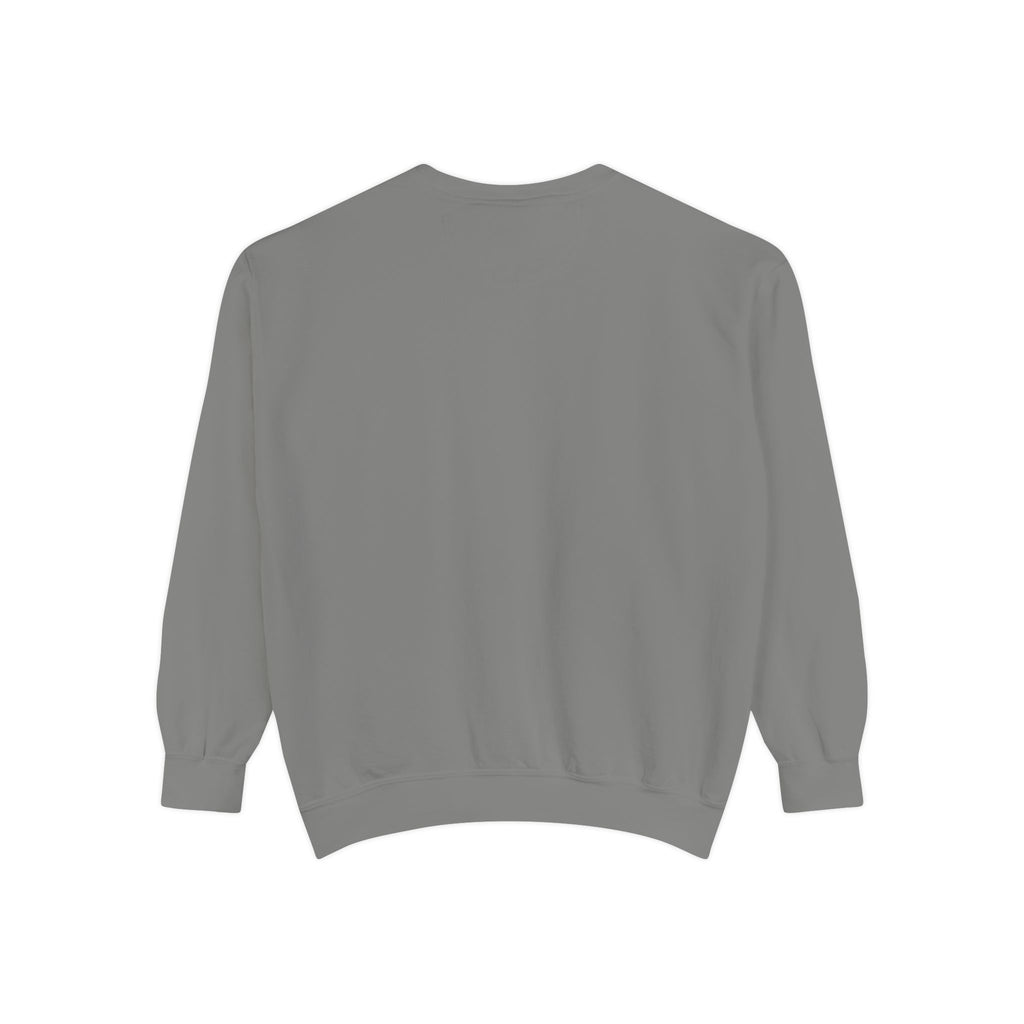 Victory in Jesus Unisex Garment-Dyed Sweatshirt