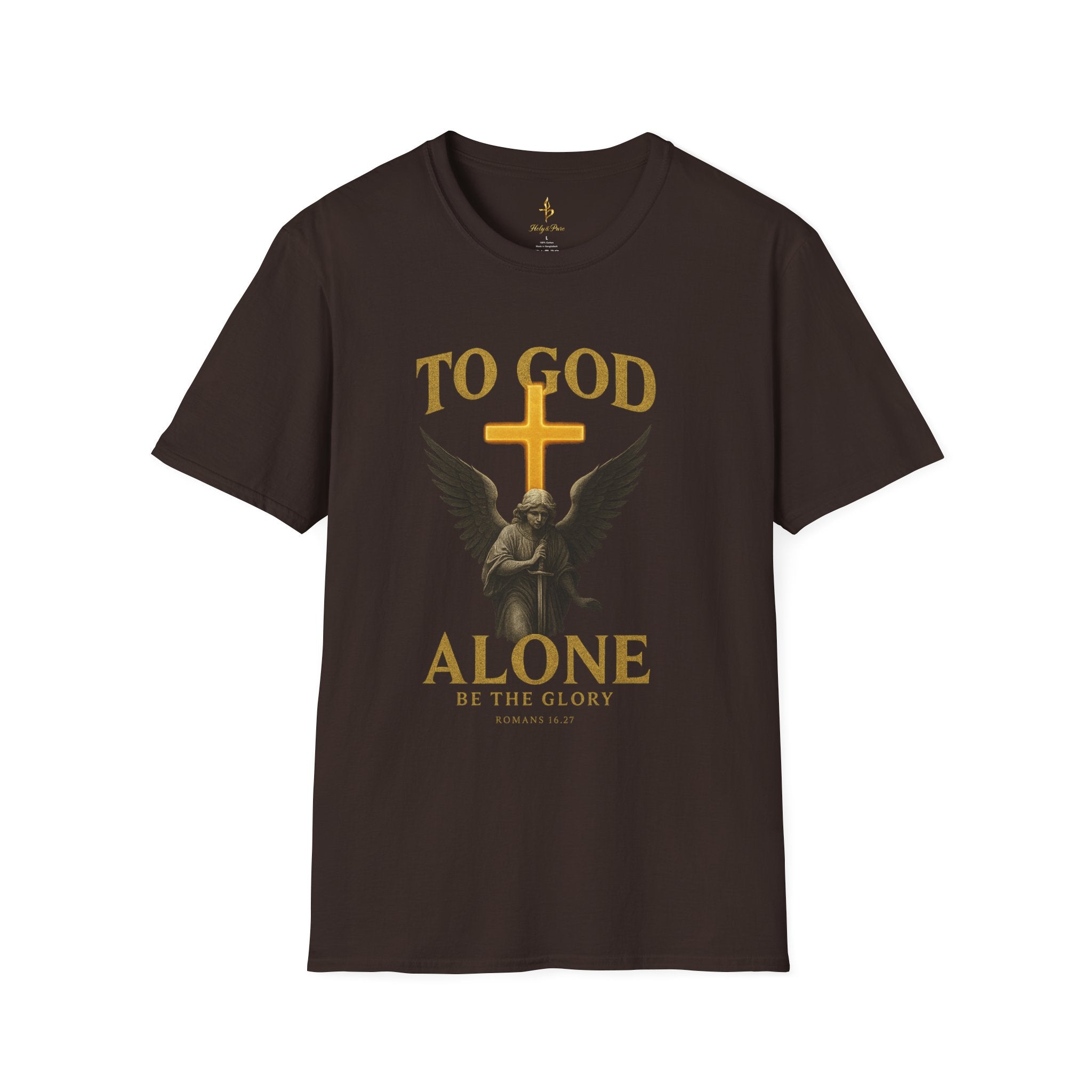 Faith-Inspired T-Shirt - 'To God Alone Be the Glory'