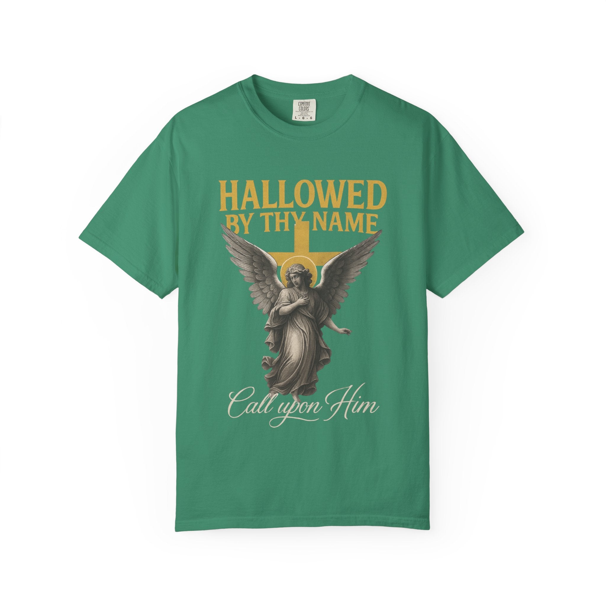 Hallowed by Thy Name Christian Garment-Dyed T-shirt
