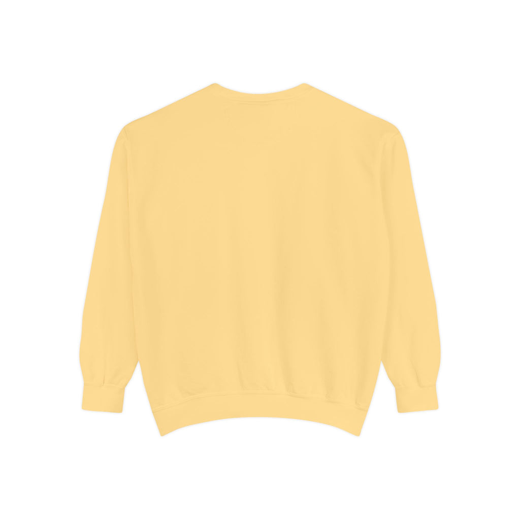 Victory in Jesus Unisex Garment-Dyed Sweatshirt