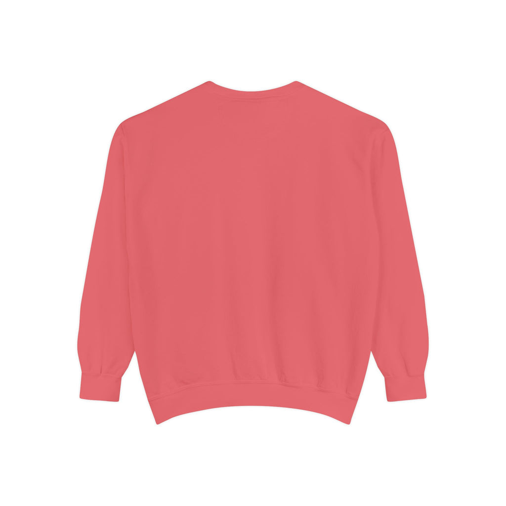 Victory in Jesus Unisex Garment-Dyed Sweatshirt