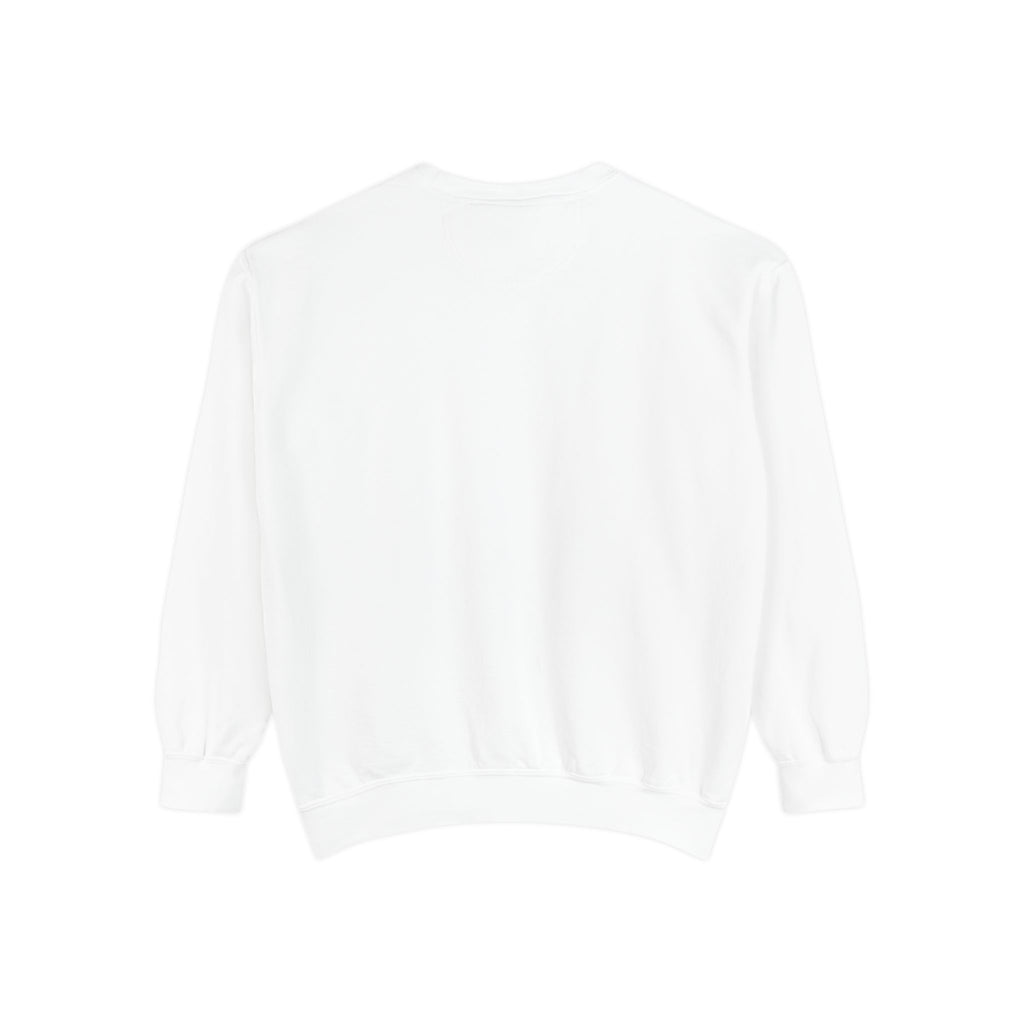 Victory in Jesus Unisex Garment-Dyed Sweatshirt
