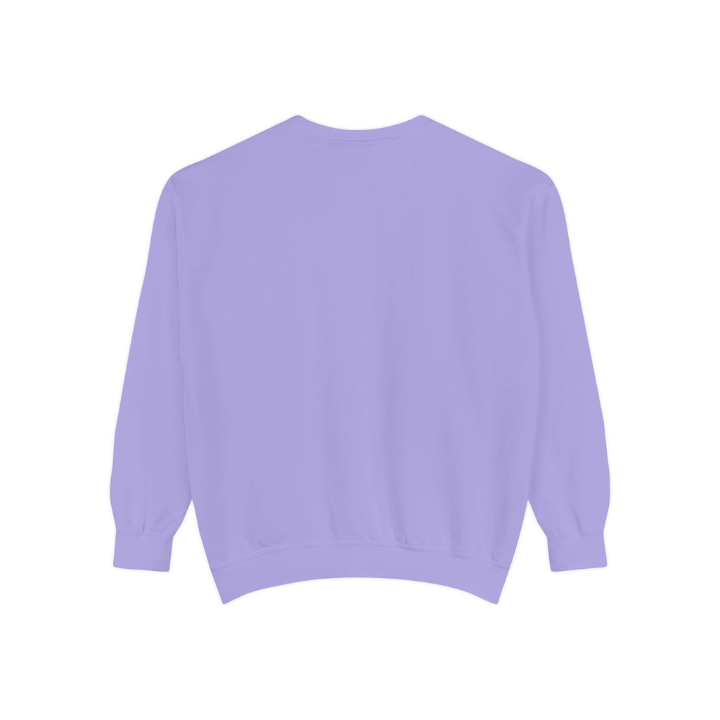 Victory in Jesus Unisex Garment-Dyed Sweatshirt