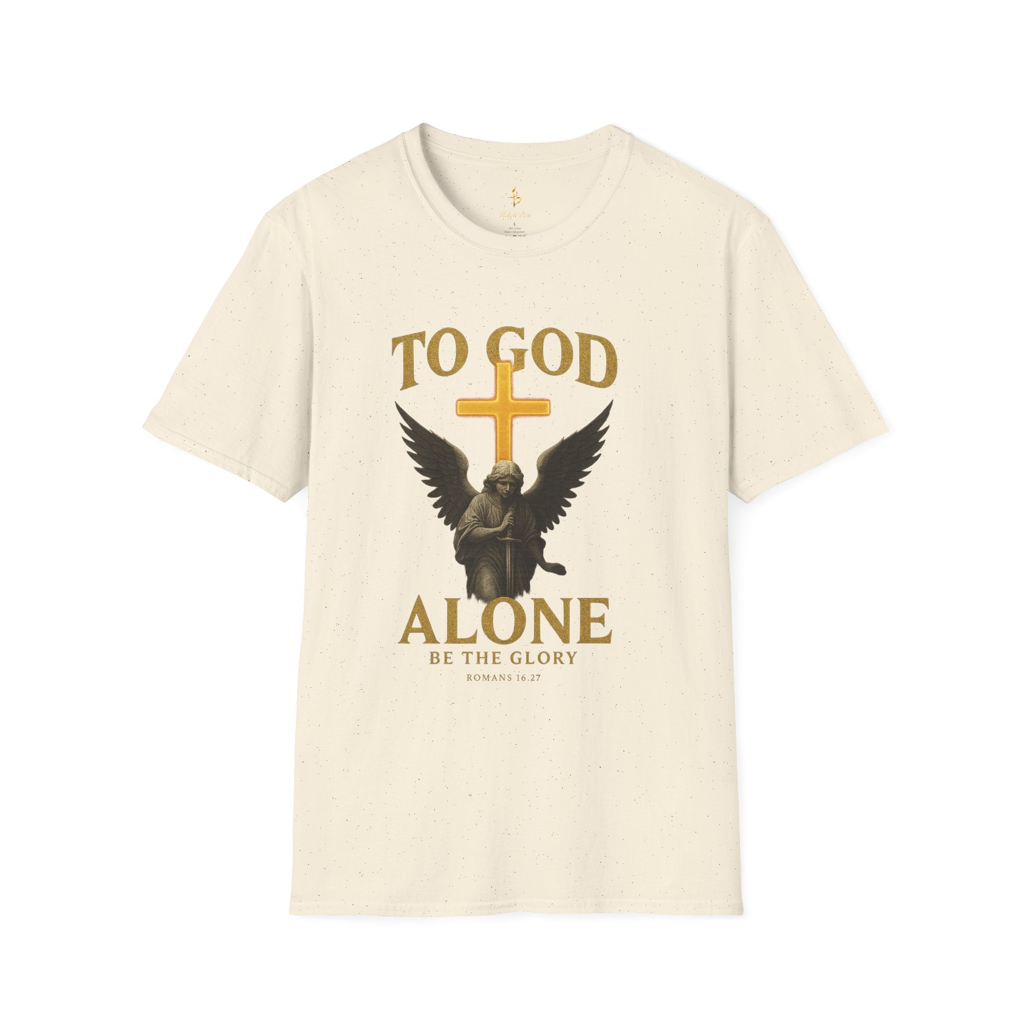 Faith-Inspired T-Shirt - 'To God Alone Be the Glory'