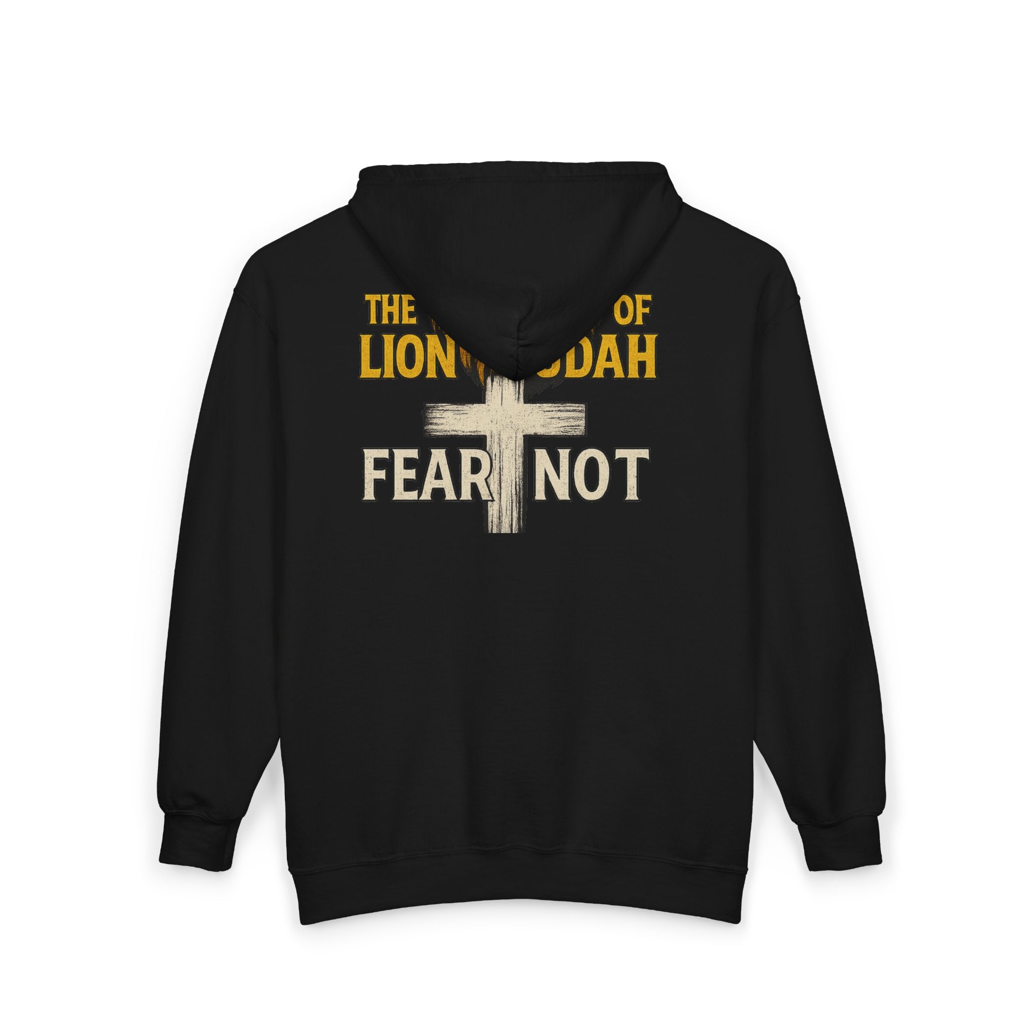 Jesus Lion Hoodie - Christian Zip-Up Sweatshirt | Holy & Pure