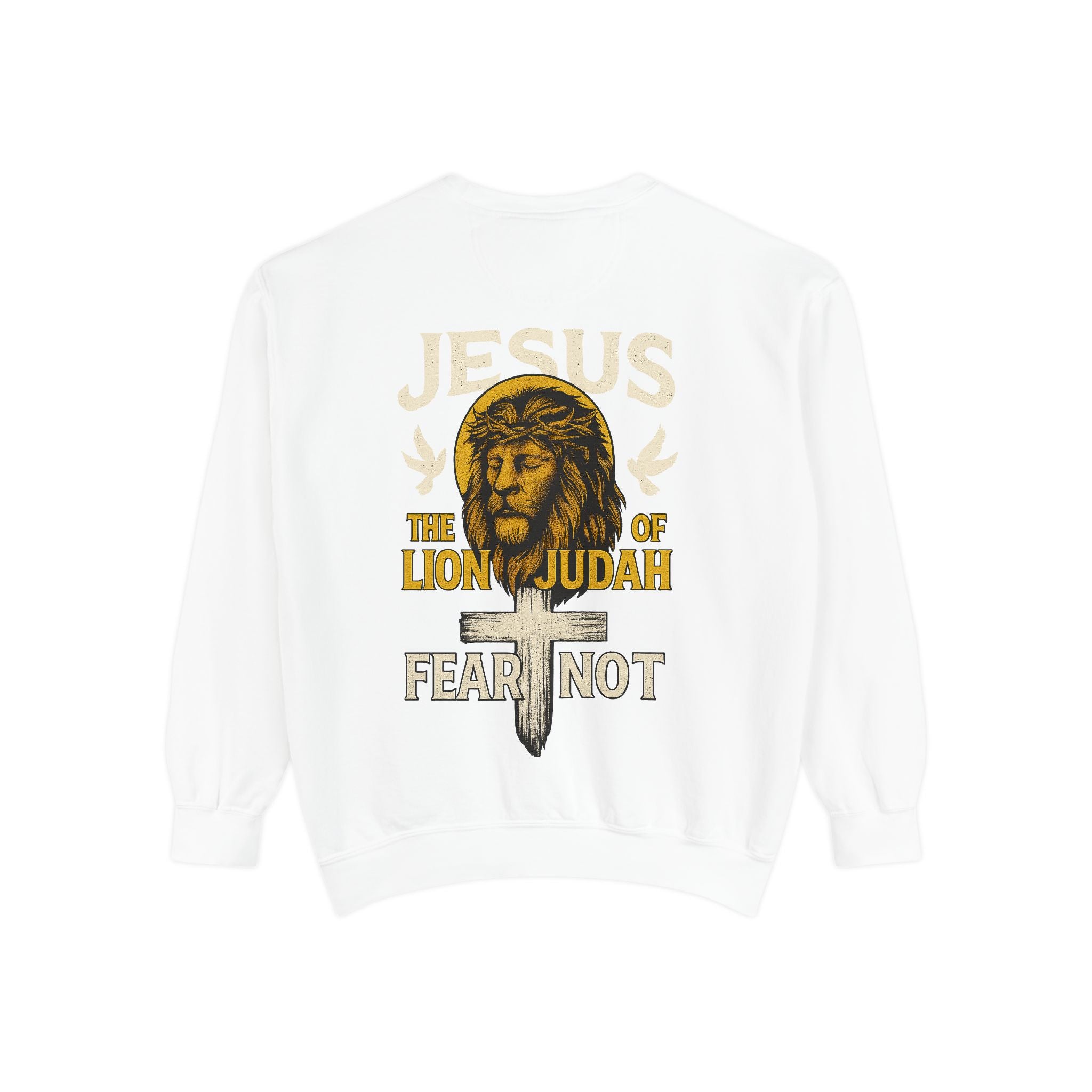 Easter Sweatshirt - He is Risen Fear Not Christian Apparel | Holy & Pure