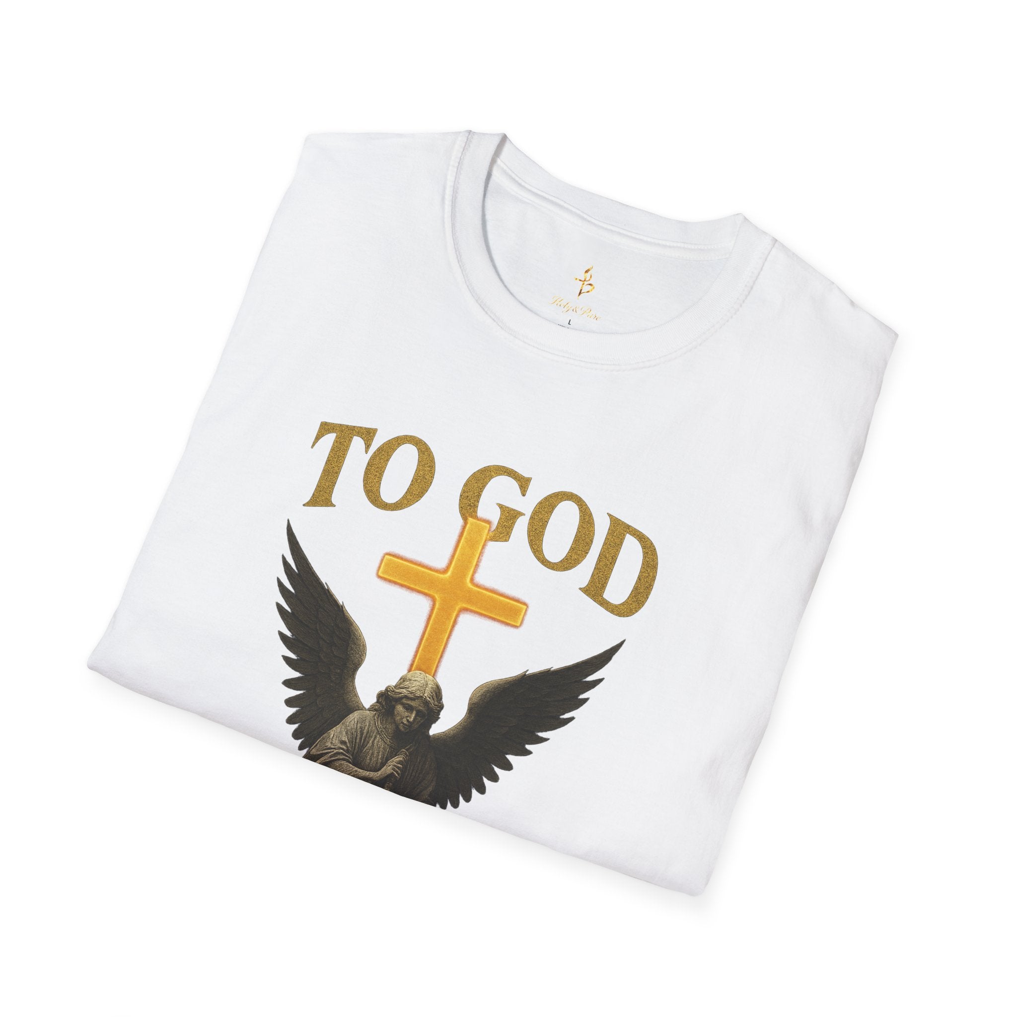 Faith-Inspired T-Shirt - 'To God Alone Be the Glory'